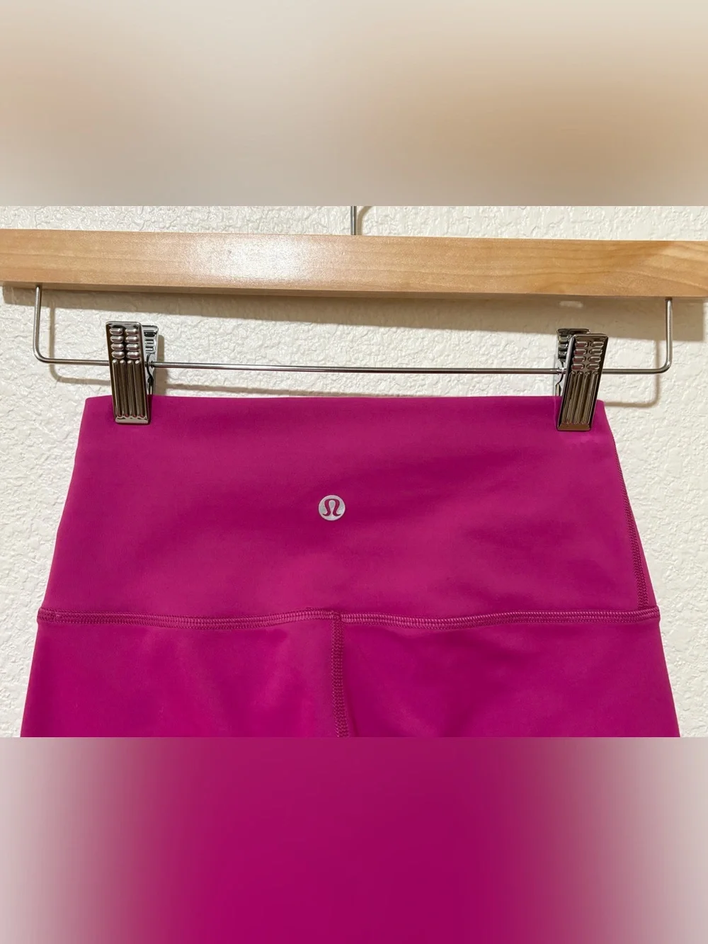 Lululemon Pink High Rise Pocket Biker Shorts Size 4